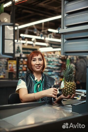 Продавец в магазин, работа