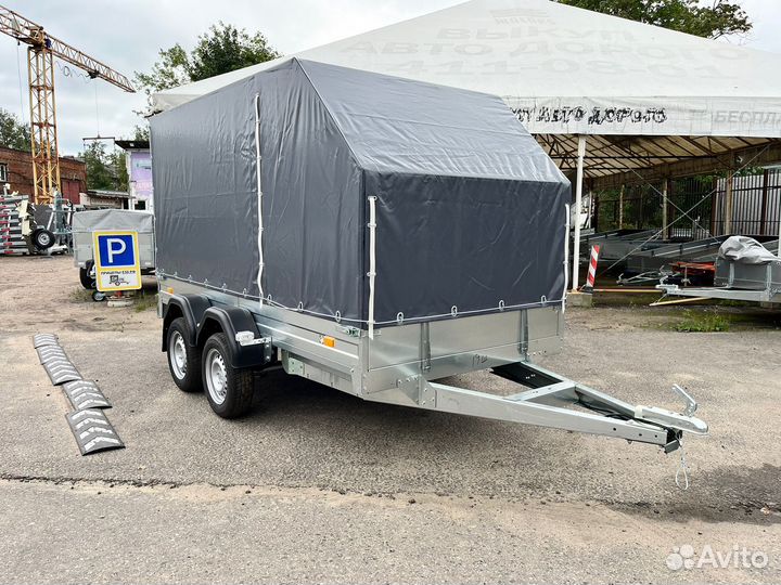Прицеп сст 7132-19-Ш (Борт-Аппарель и Тент 1.53)