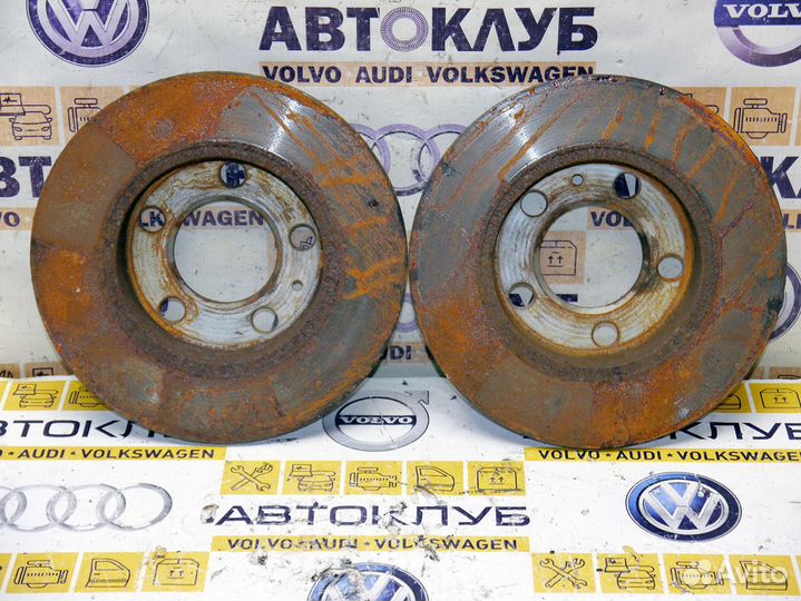Диски тормозные задние к-т 2 шт. Фолькваген Поло 5