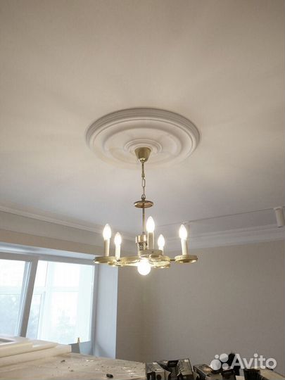 Монтаж светильников, освещения