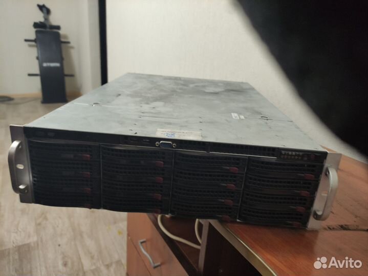 Сервер depo Storm 3200C3 Adaptec 31605 raid 16port