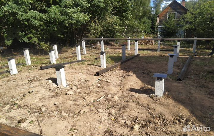 Сваи железобетонные под ключ монтаж