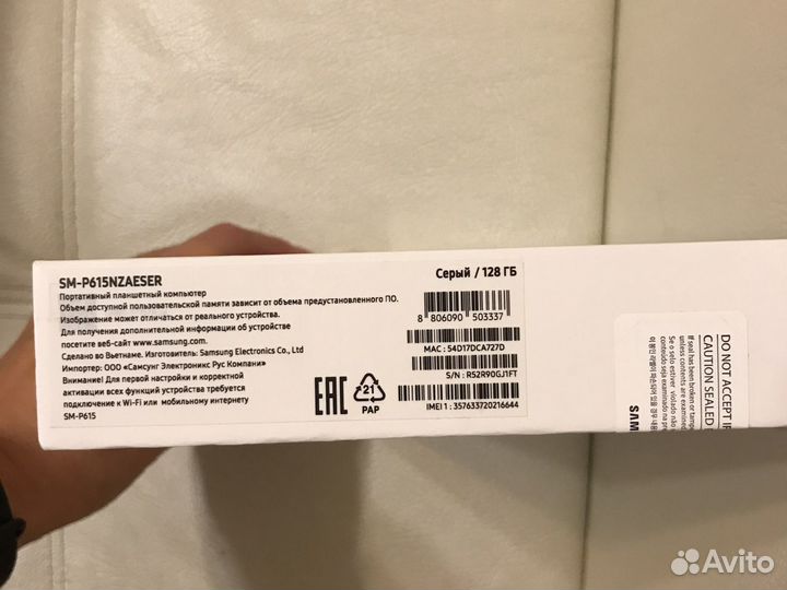 Планшет Samsung Galaxy Tab s6 lite 128gb