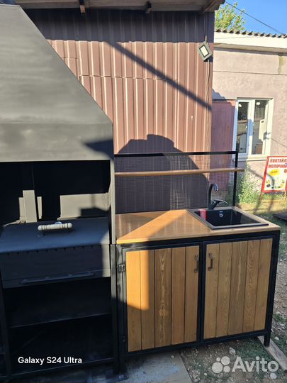 Мангальная зона модульная