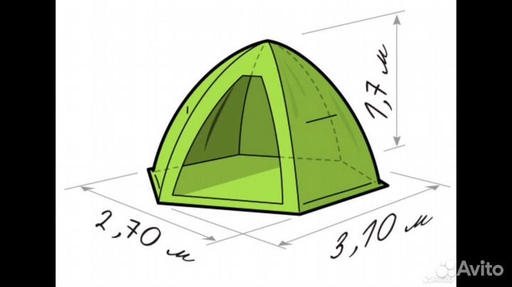 Палатка лотос 4