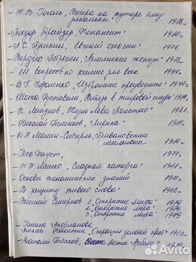 Книги СССР и современные