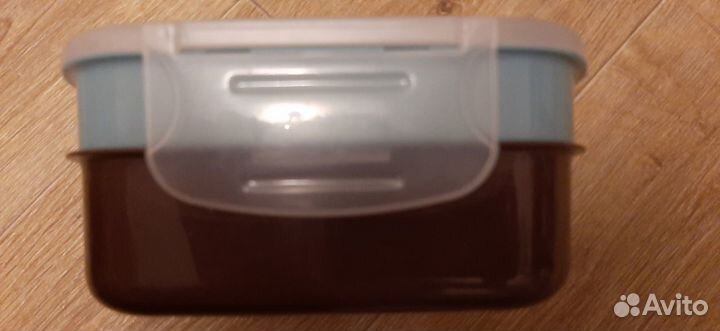 Ланчбокс 2-секционный, с удобной крышкой