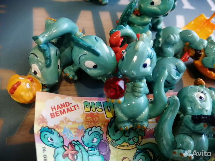 Киндер Сюрприз Дино пляжные