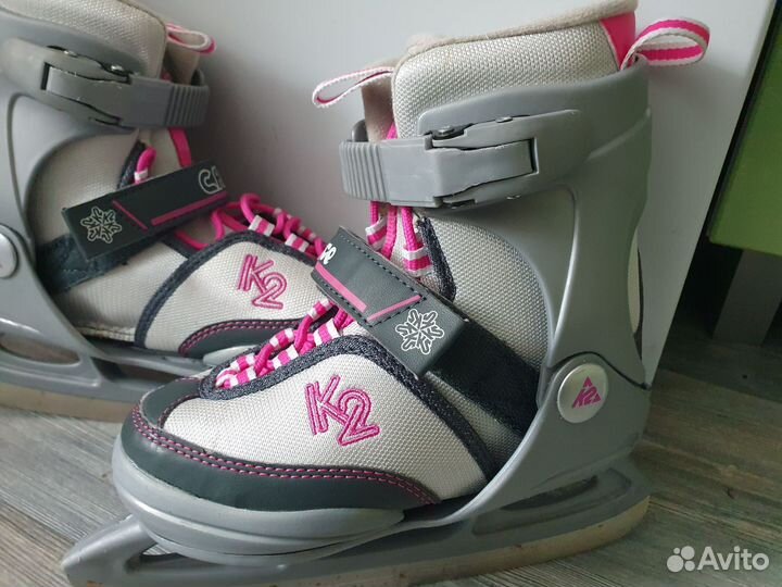 Коньки детские раздвижные K2 размер 32-37
