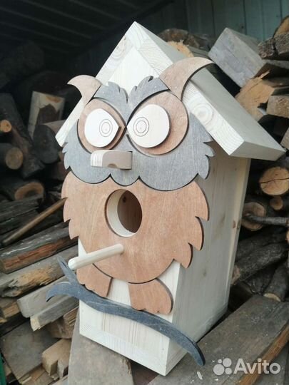 Скворечник для птиц деревянный