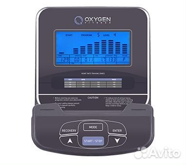 Эллиптический тренажер Oxygen Fitness EX-54 HRC