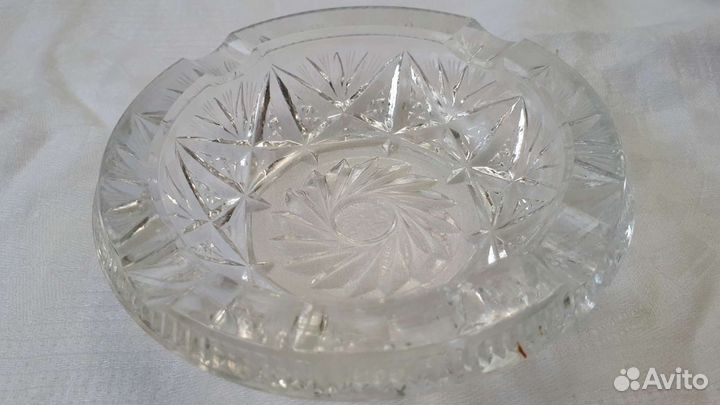 Хрустальная пепельница СССР