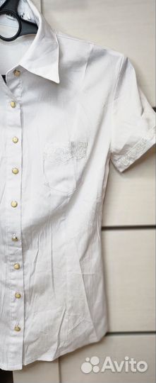 Рубашка белая женская 44 46