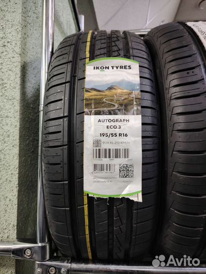 Ikon Tyres Autograph Eco 3 195/55 R16 91H
