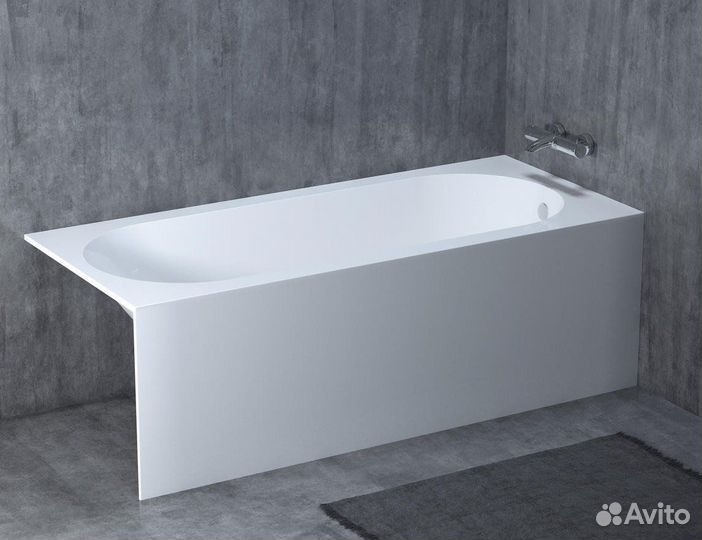 Ванна S-Sense Salini ornella кiт 102412M 180x80 матовая