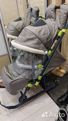 Санки коляска ника 7 3
