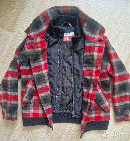 Детское полупальто Sela 4-5 лет