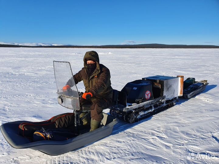 Мотобуксировщик Ураган Сибирь