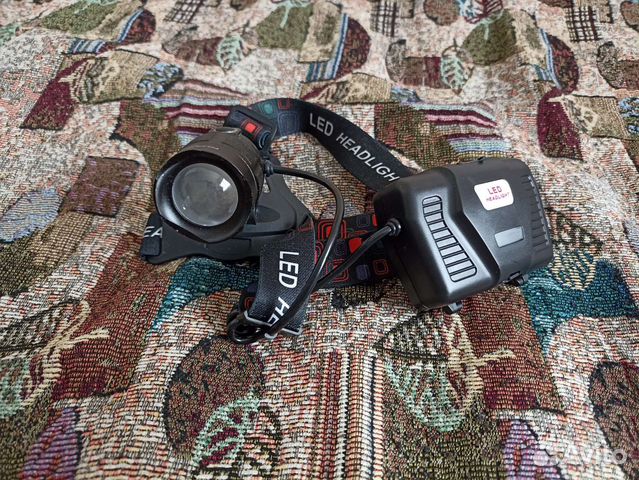 Налобный фонарь аккумуляторный