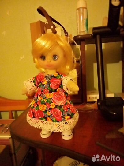 Милая куколка из текстиля