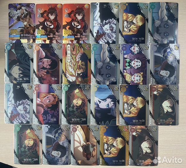 Коллекционные карточки Аниме