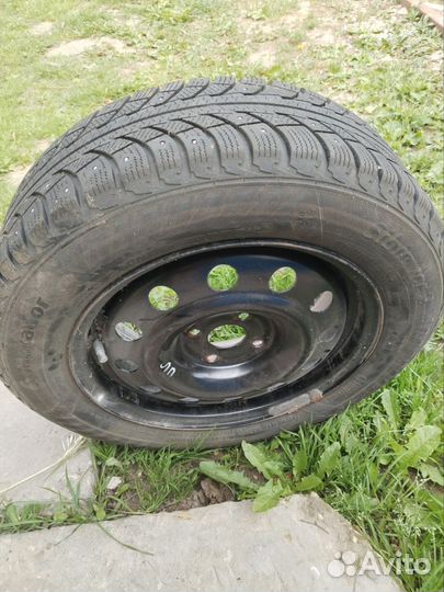 Зимние колеса r15 на дисках 4 штуки