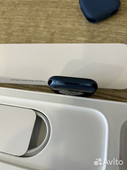 Часы apple watch 7 41 mm синие