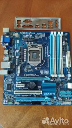 Материнская плата GA-Z77M-DH3