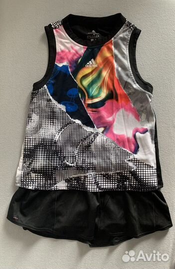 Теннисная одежда adidas (комплект + козырек)