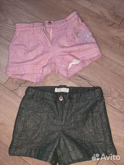 Шорты для девочек на рост 110-116