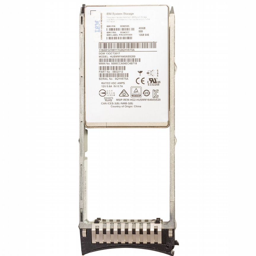 [00Y2520] Жесткий Диск Ibm 400gb Sas 2,5" Ssd 00y2520