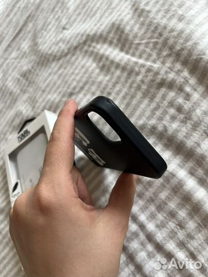 Чехол Karl Lagerfeld для iPhone 13, чёрный