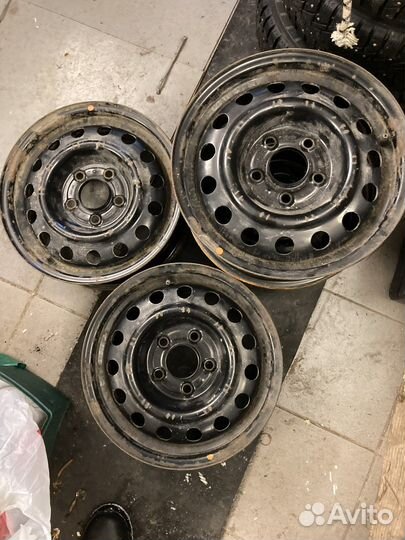 Комплект штампованных дисков Киа/Хендай