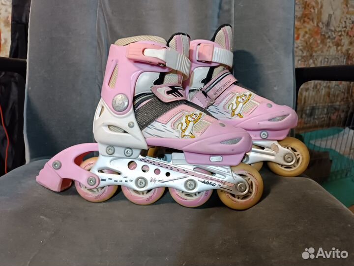 Роликовые коньки детские раздвижные