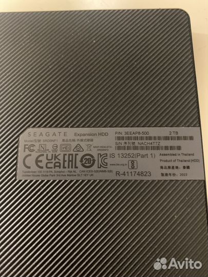 Жесткий диск seagate explanation hdd 2tb