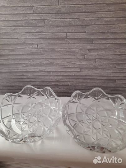Хрустальный салатник