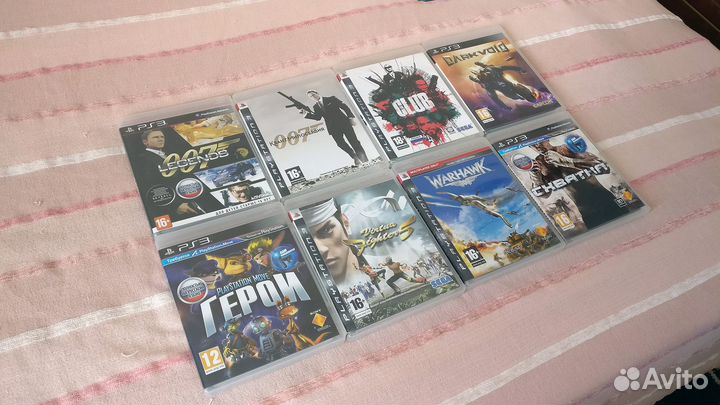 Восемь игр на PS3