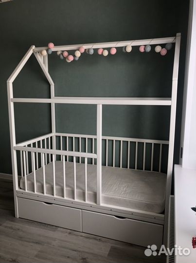Детская кровать-домик 160x80