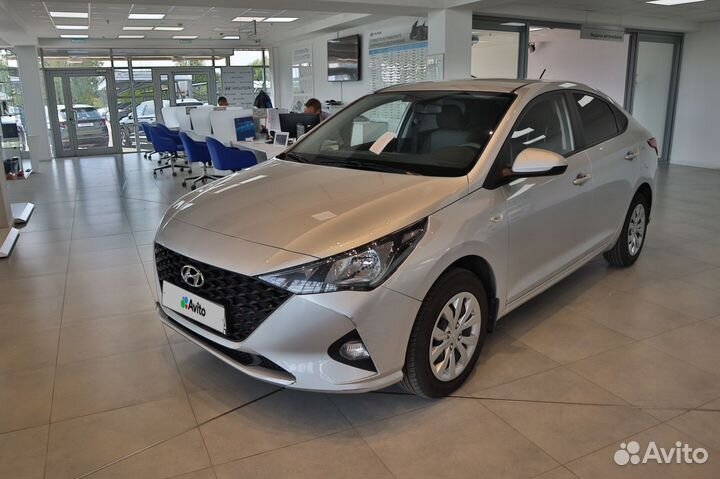 Hyundai Solaris 1.6 МТ, 2021, 27 000 км