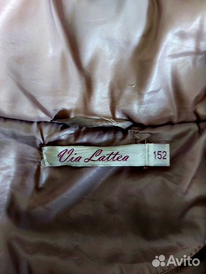 Пуховик для девочки 152