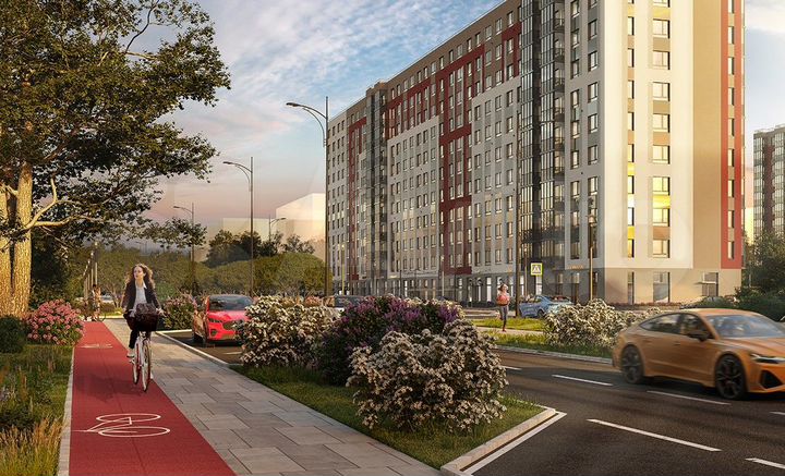 1-к. квартира, 35,9 м², 6/10 эт.