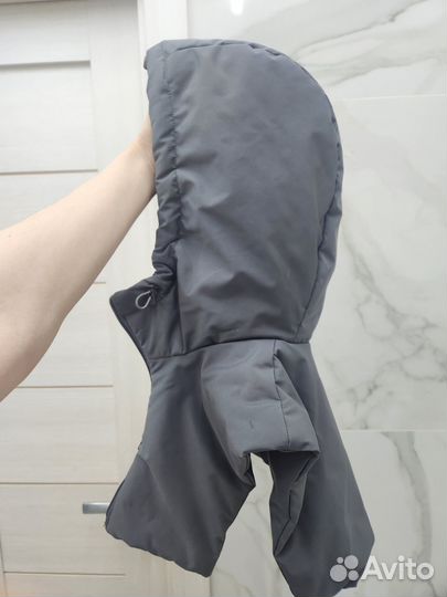 Капор женский, серый