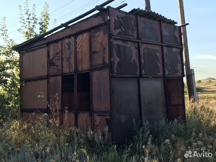 Гараж металлический