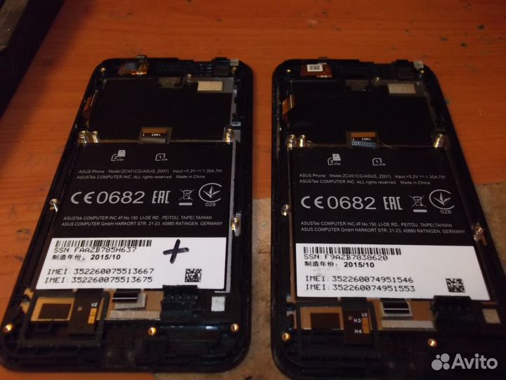 Дисплеи и новые сенсоры для asus zenfone C