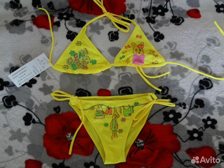 Купальники для девочек 38-40 р-ры