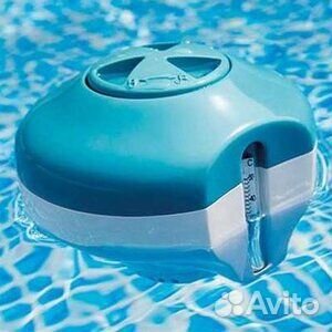 29043 Поплавок-дозатор с термометром для химии в т