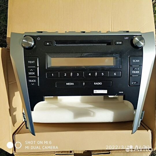 Магнитола от тайота камри 50