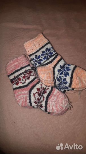 Шерстяные носки детские