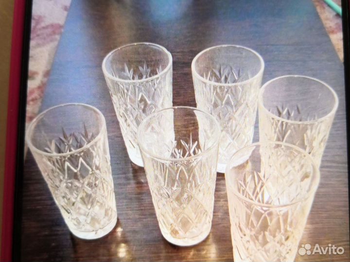 Хрустальные стопки