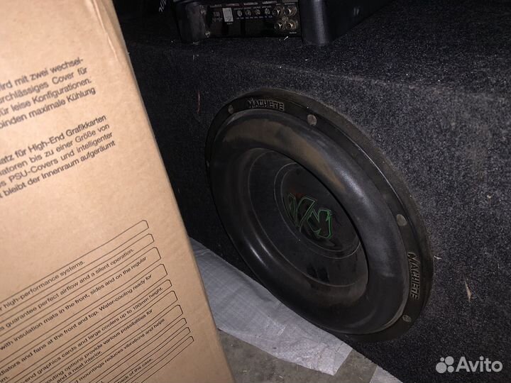 Сабвуфер machete fight 12